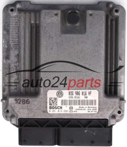 Centralina do motore SEAT VW SKODA OCTAVIA 2.0 TDI BOSCH 0281012292 03G906016HF