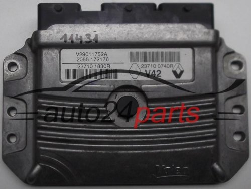MOTORSTEUERGERÄT ECU STEUERGERAT DACIA SONDERO LOGAN 1.6 V29011752A, 23710 1830R, 237101830R, 23710 0740R, 237100740R 