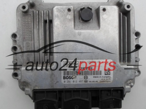 FORD FOCUS 1.6 TDCI BOSCH 0 281 012 487, 0281012487, FoMoCo 7M51-12A650-UB, 7M5112A650UB, 7EFB 