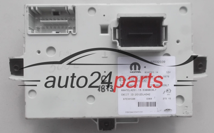 Centralina modulo comfort FIAT 500 52032039, 116RI-000030, 116RI000030
