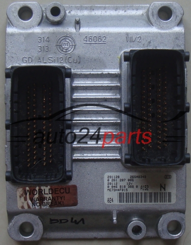Calculateur Moteur FIAT STILO 1.2 BOSCH 0 261 207 086,  0 046 818 388 0