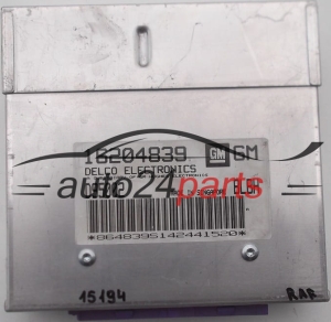 CALCULATEUR MOTEUR OPEL VECTRA 1.8 DELCO 16204839 GM, 16204839GM, D95002, BLBH