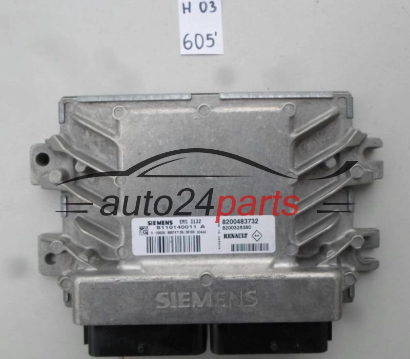 Μονάδα Ελέγχου Κινητήρα RENAULT DACIA S110140011 A, S110140011A, 8200483732