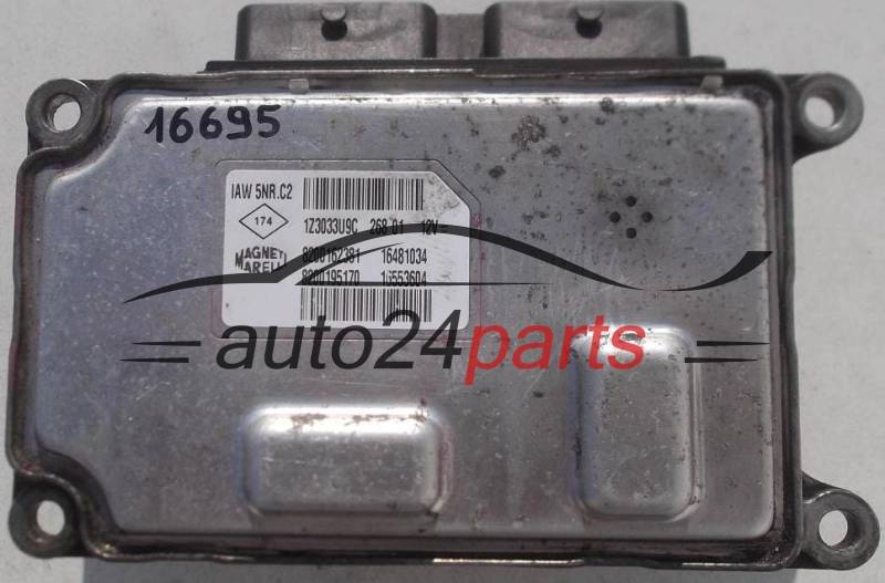 Μονάδα Ελέγχου Κινητήρα RENAULT CLIO 1.2 MAGNETI MARELLI IAW 5NR.C2