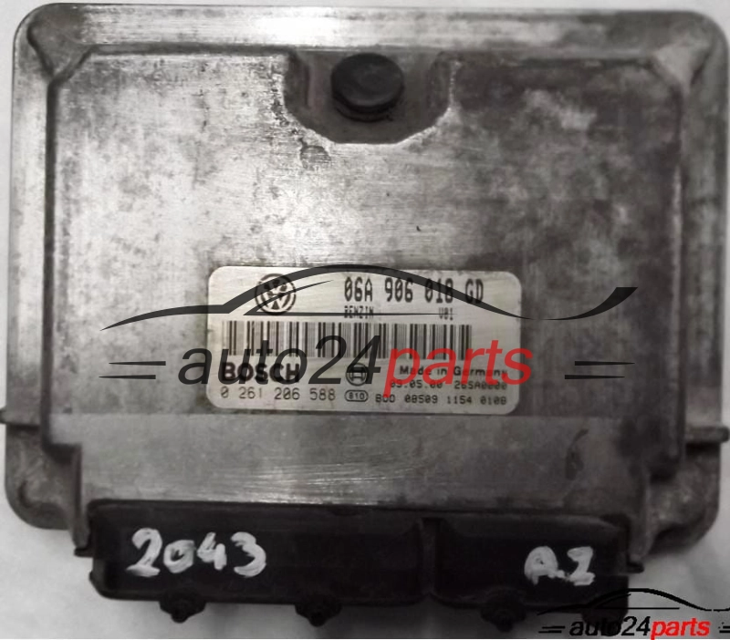 CENTRALINA DO MOTORE SEAT LEON TOLEDO 1.8 06A906018GD, BOSCH 0261206588
