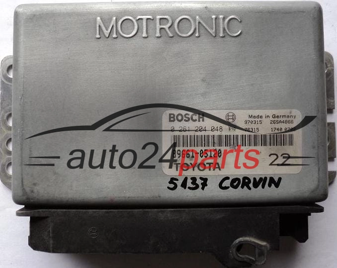 KOMPUTER STEROWNIK SILNIKA TOYOTA CARINA 1.6 BOSCH 0261204048, 8966105120