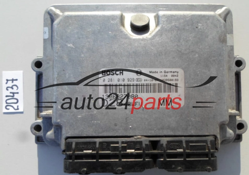 KOMPUTER STEROWNIK SILNIKA FIAT CITROEN PEUGEOT 2.8 JTD BOSCH 0 281 010 929, 0281010929, 1336827080