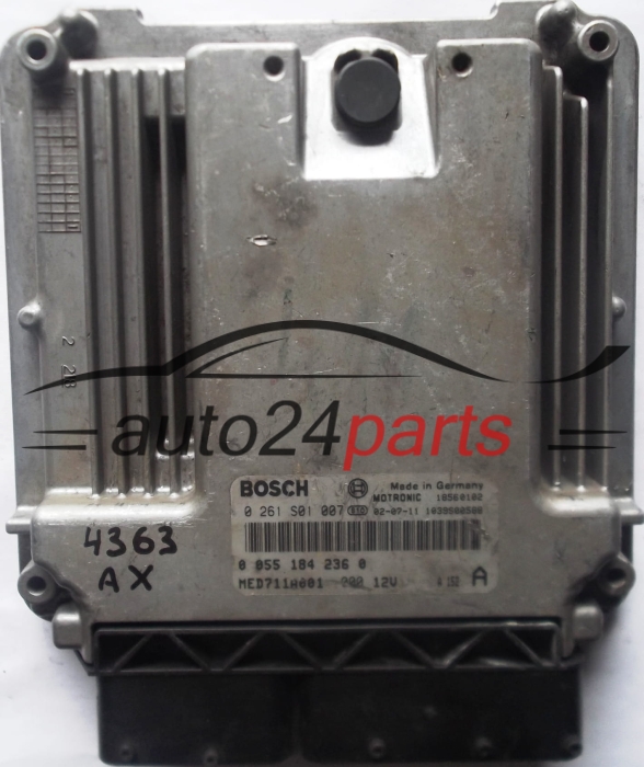 Motorsteuergerät Alfa Romeo 156 2.0 JTS 0261S01007 00551842360 55184236 MED711A001