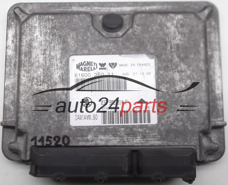 KOMPUTER STEROWNIK SILNIKA SKODA OCTAVIA 1.6 IAW1AVS0, IAW1AV.S0 032906014F, 032 906 014 F, 6160026011, 61600.260.11