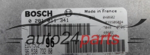Μονάδα Ελέγχου Κινητήρα PEUGEOT 307 2.0 HDI BOSCH 0281011341, 0 281 011 341, 9653873280, 96 538 732 80, EDC15C2 96