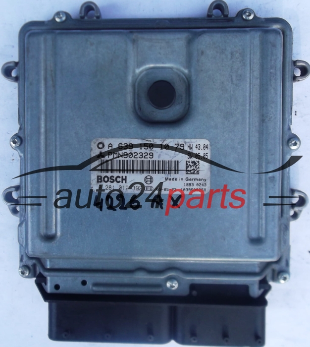 ΜΟΝΑΔΑ ΕΛΕΓΧΟΥ ΚΙΝΗΤΗΡΑ SMART 1.5 DCI BOSCH 0281012392, A6391501079, 6391501079, PMN902329