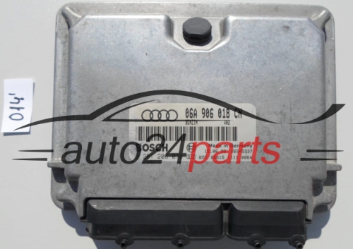 KOMPUTER STEROWNIK SILNIKA AUDI A3 1.8 AGN BOSCH 0 261 206 078,  06A 906 018 CN