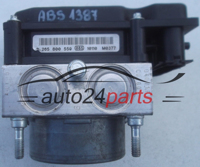 ABS HYDRAULIK-AGGREGAT MIT STEUERGERAET RENAULT CLIO BOSCH 0 265 232 077, 0265232077, 8200 747 140, 8200747140,  0265800559