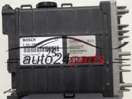 CENTRALITA DE MOTOR VOLKSWAGEN VW PASSAT 1.8 BOSCH 0 261 200 271, 0261200271, 443 907 311 D, 443907311D