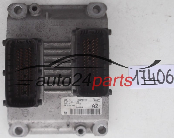 CENTRALINA MOTORE OPEL AGILA 1.0 Z10XE BOSCH 0 261 207 422