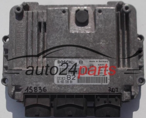 Μονάδα Ελέγχου Κινητήρα PEUGEOT 206 1.4 HDI BOSCH 0281010707 9646559980 9644157380 EDC16C3 82 28SA5587