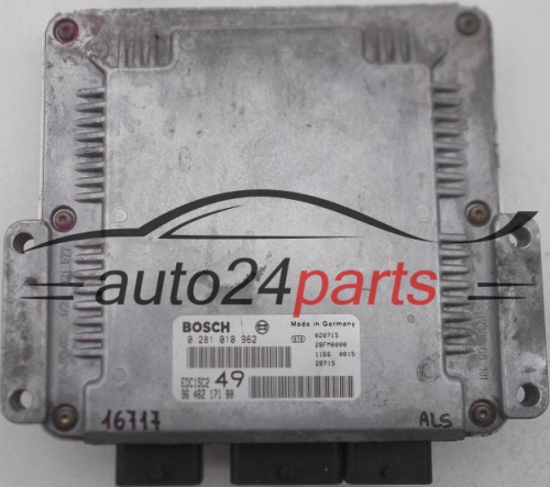 CENTRALINA MOTORE CITROEN XSARA II 2.0, BOSCH 0 281 010 962
