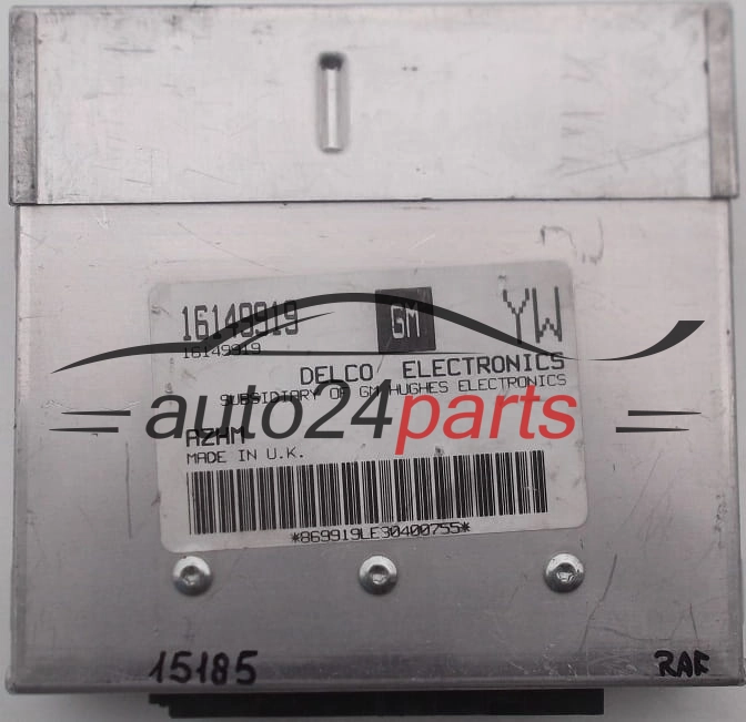  KOMPUTER STEROWNIK SILNIKA OPEL ASTRA DELCO 16149919 YW