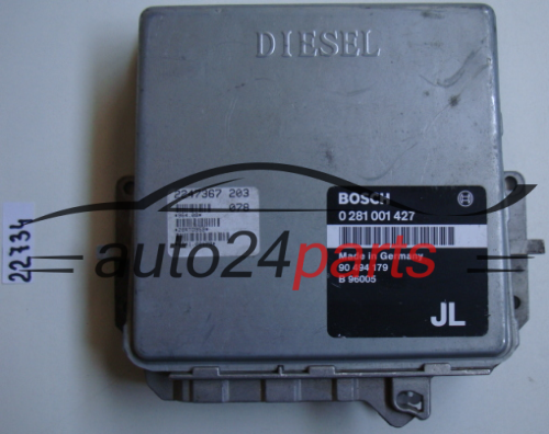 OPEL OMEGA 2.5 TDS BOSCH 0 281 001 427, 0281001427, 90 494 179 JL, 90494179JL, 90494179
