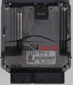 KOMPUTER STEROWNIK SILNIKA AUDI A3 2.0 FSI BOSCH 0 261 S02 041, 0261S02041, 8P0 907 115 - 11679