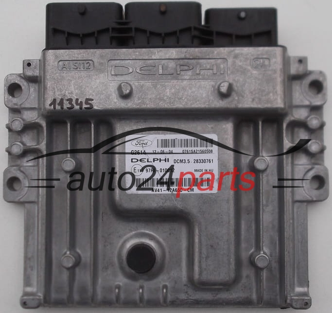 MOTORSTEUERGERÄT ECU STEUERGERÄT  FORD FOCUS 2.0 TDCI DELPHI 28330761, AV41-12A650-CM