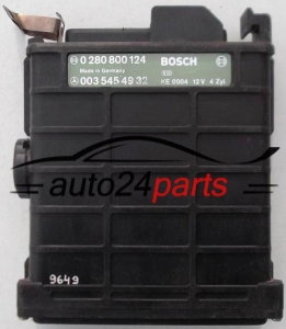 CENTRALINA DO MOTORE MERCEDES W201 190 W124 200 230 BOSCH  0 280 800 124, 0280800124, 003 545 49 32, 0035454932