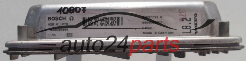 ΜΟΝΑΔΑ ΕΛΕΓΧΟΥ ΚΙΝΗΤΗΡΑ VOLVO S60 2.4 D5 BOSCH 0 281 011 078