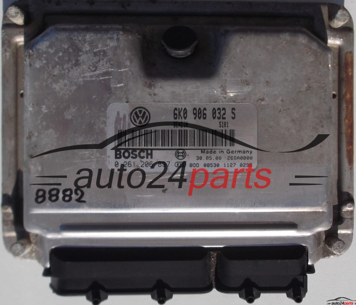 ΜΟΝΑΔΑ ΕΛΕΓΧΟΥ ΚΙΝΗΤΗΡΑ SEAT IBIZA 1.4 8V, BOSCH 0261206837, 6K0906032S