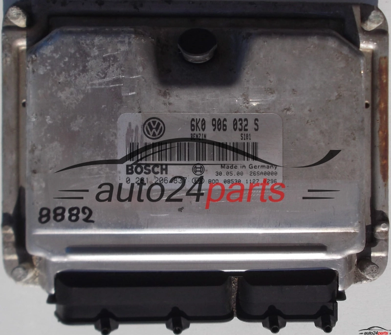 ΜΟΝΑΔΑ ΕΛΕΓΧΟΥ ΚΙΝΗΤΗΡΑ SEAT IBIZA 1.4 8V, BOSCH 0261206837, 6K0906032S