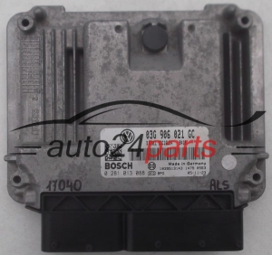 CENTRALINA MOTORE VW VOLKSWAGEN TOURAN 2.0 TDI BOSCH 0 281 013 088, 0281013088, 03G 906 021 GC, 03G906021GC 