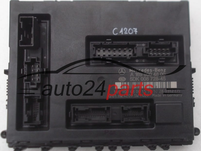 Centralina de comando do sistema confort  MERCEDES B160 HELLA 5DK 008 728-45