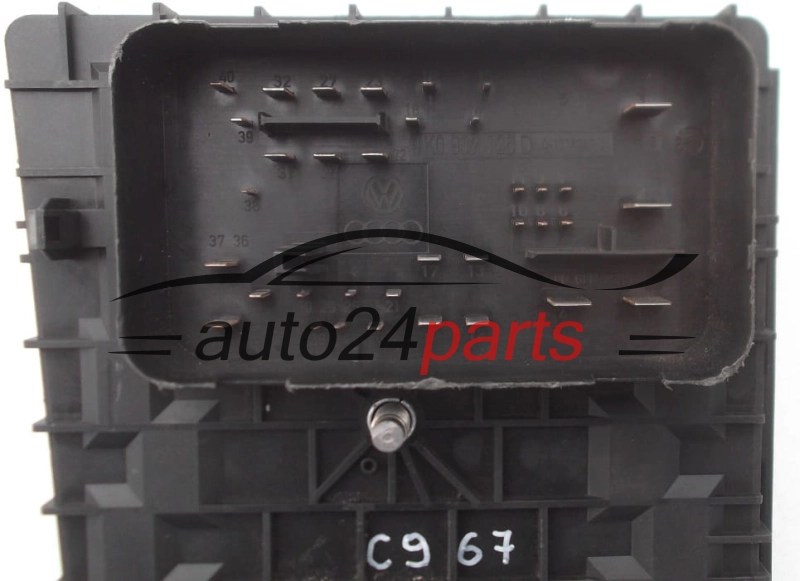 CENTRALKA MODUL SKRZYNKA BEZPIECZNIKOW BSI VW VOLKSWAGEN GOLF 1K0937125D