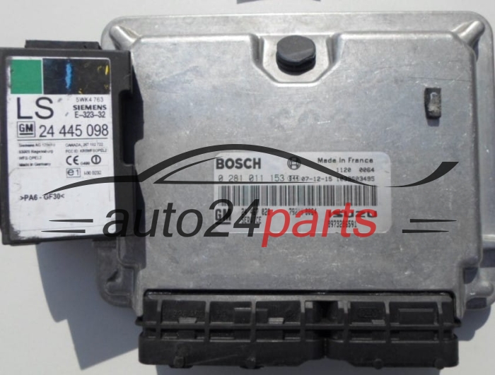 Centralina motore OPEL 1.7 CDTI BOSCH  0281011153, GM  24467020, ISUZU 8973286591