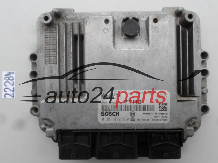 MOTORSTEUERGERÄT ECU STEUERGERAT MAZDA 1.6 TDCI BOSCH 0 281 012 530, 0281012530, 6M61-12A650-BB, 6M6112A650BB