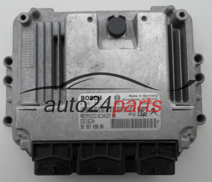 CALCULATEUR MOTEUR CITROEN C3 1.4 HDI BOSCH 0 281 011 785,  96 567 098 80