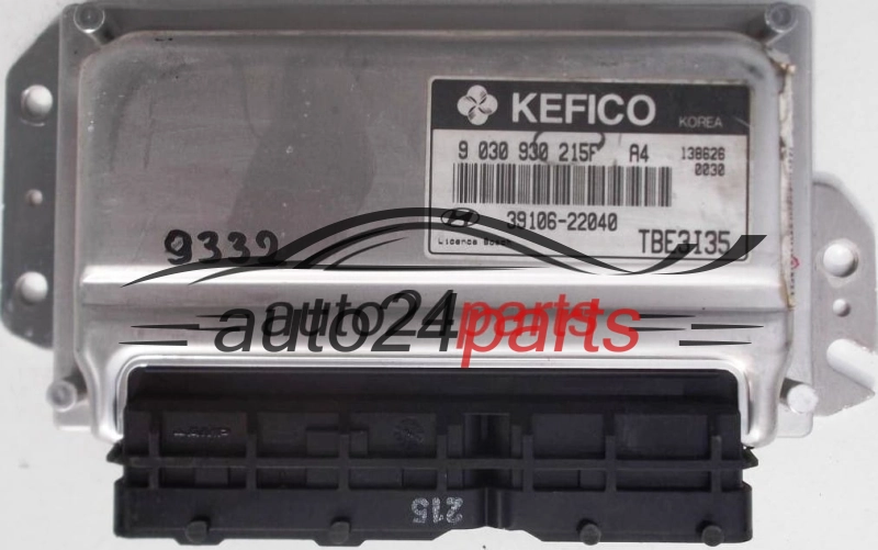 HYUNDAI GETZ 1.3, 9 030 930 215F, 9030930215F, 39106-22040, 3910622040, TBE3I35
