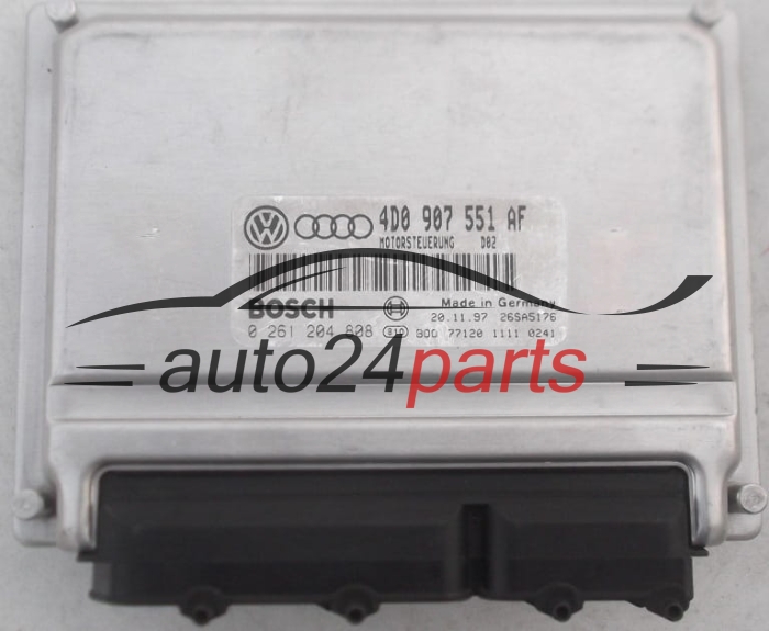 Μονάδα Ελέγχου Κινητήρα AUDI A6 2.8 V6 BOSCH 0 261 204 808
