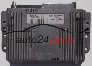 KOMPUTER STEROWNIK SILNIKA RENAULT KANGOO 1.4 SIEMENS S115301101E, S115301101 E, 115301101, HOM7700108813, 7700108813, 7700110257 - 