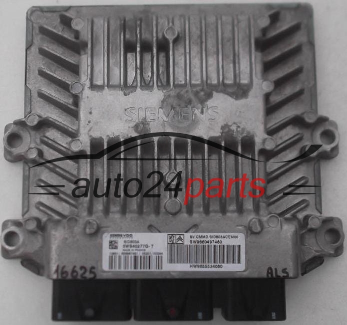 Μονάδα Ελέγχου Κινητήρα CITROEN C4 2.0 HDI SIEMENS 5WS40277G-T