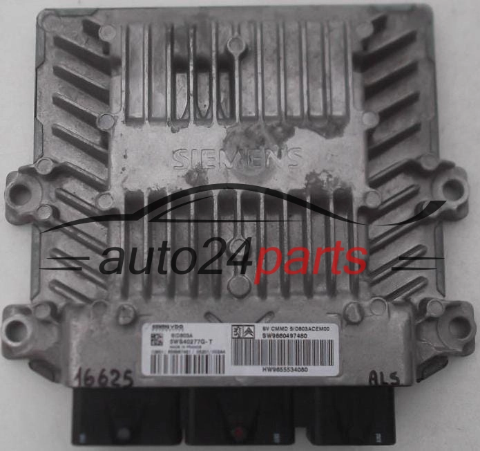 Μονάδα Ελέγχου Κινητήρα CITROEN C4 2.0 HDI SIEMENS 5WS40277G-T