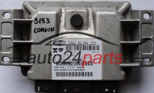 CENTRALINA DO MOTORE CITROEN C2 2.0 MAGNETI MARELLI IAW 6LPA.03, IAW6LPA03, HW 16.575.184, 16575184, 9657649480, SW 16.717.044, 16717044, 9657474480 
