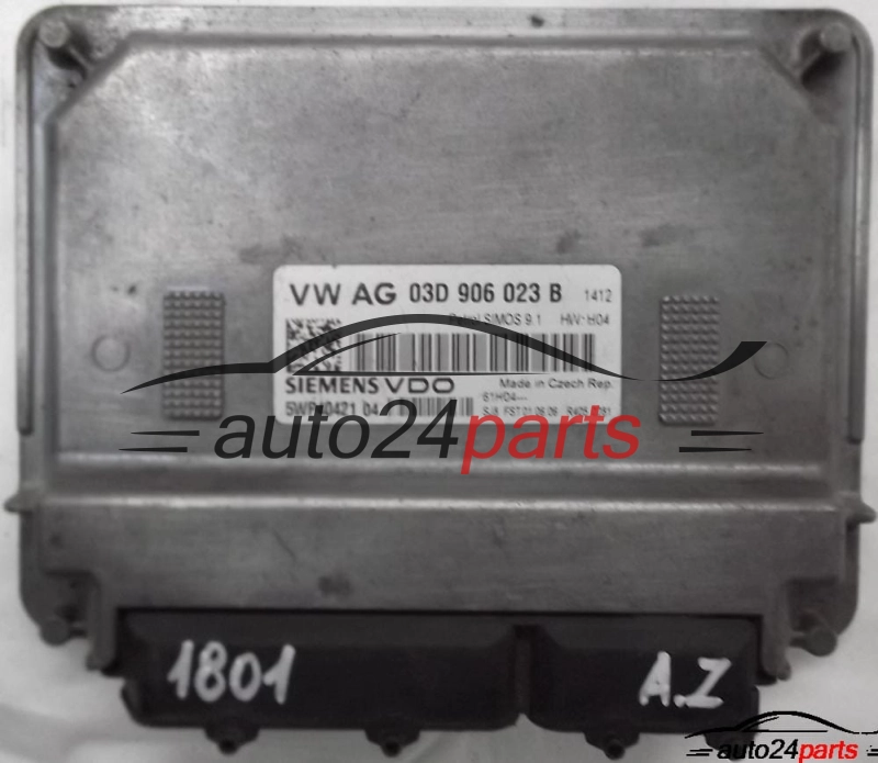 calculateur moteur pour vw volkswagen fox 1.4