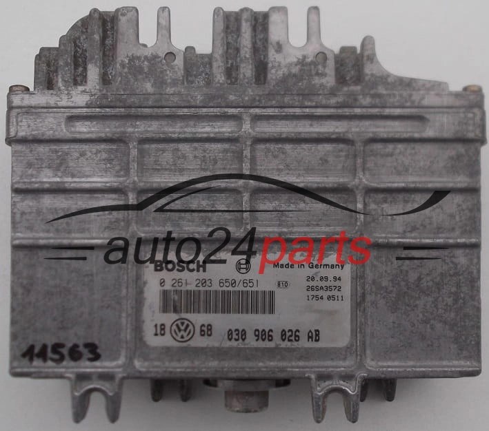 CENTRALINA MOTORE VW VOLKSWAGEN GOLF VENTO 1.4 ABD 030906026AB, 030 906 026 AB, 0261203650/651, 0 261 203 650, 0 261 203 651, 28SA3711