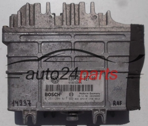 CENTRALINA MOTORE VW VOLKSWAGEN POLO 1.4 BOSCH 0 261 204 616/617, 0261204616, 0261204617, 030 906 027 AA, 030906027AA