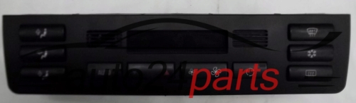 HEATING AND AIR CONDITIONING CONTROL PANEL SWITCH CLIMATRONIC BMW E46 64.11 8 382 446, 8382446, 64118382446, 5HB 007 738-04, 5HB00773804