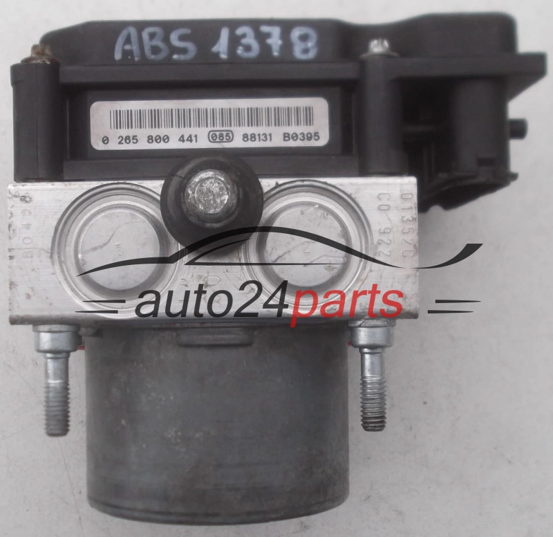 ABS POMPA I STEROWNIK CITROEN C1 TOYOTA AYGO PEUGEOT 107 BOSCH  44510-0H010, 445100H010, 0 265 800 441, 0265800441