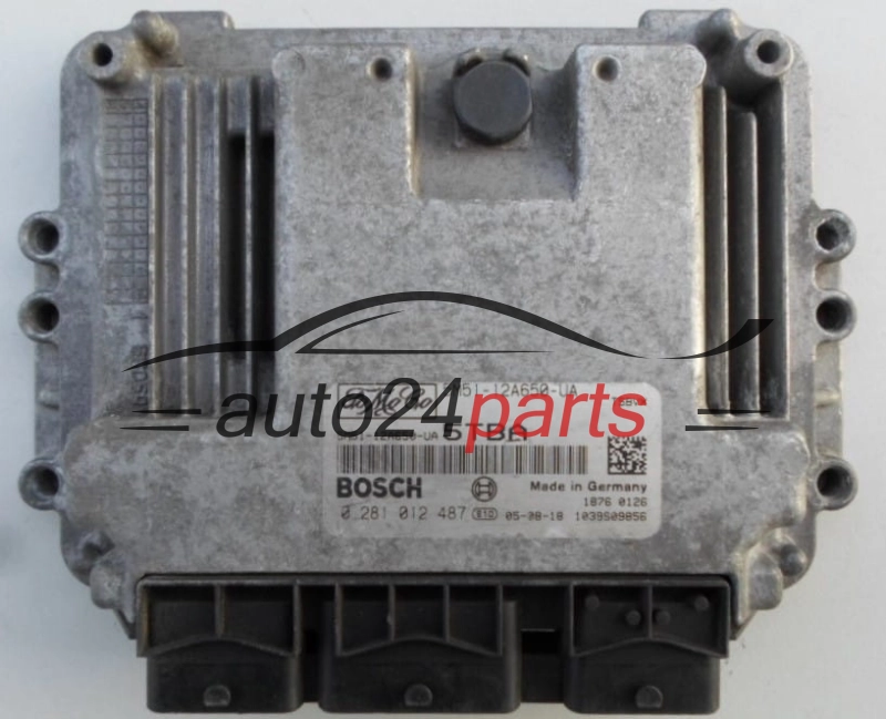 Centralina do motore FORD FOCUS 1.6 TDCI BOSCH 0 281 012 487, FoMoCo 5M51-12A650-UA
