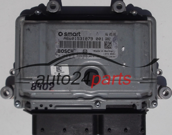 MOTORSTEUERGERÄT ECU STEUERGERÄT SMART 0.8 CDI, BOSCH 0 281 013 346