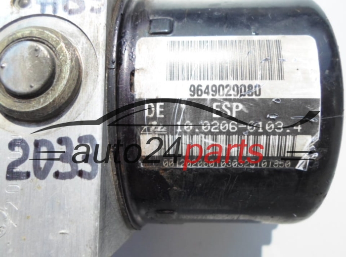 ABS PUMP  CITROEN C3 9649029080, ATE  10020601034