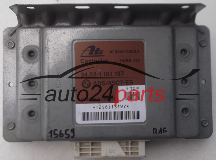 ABS STEUERGERAT BMW ATE 10.0944-0209.4, 10094402094, CONTROLLER 5WK8 435, 5WK8435, 34.52-1 164 137, 34521164137